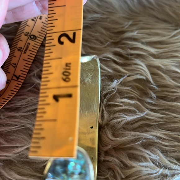 Vintage Mexican Alpaca Cuff Bracelet - Picture 12 of 13